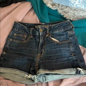 American eagle jean shorts